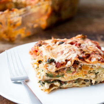 the perfect vegan lasagna_ hot for food