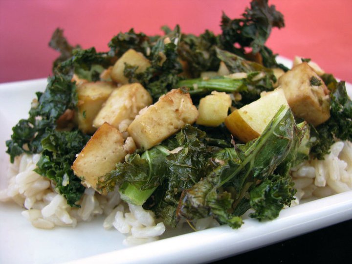 krispy kale tofu_hot for food
