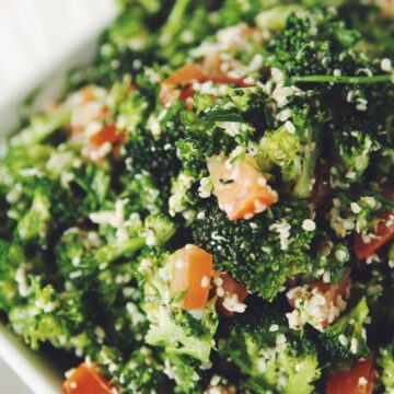 broccoli hemp tabbouleh