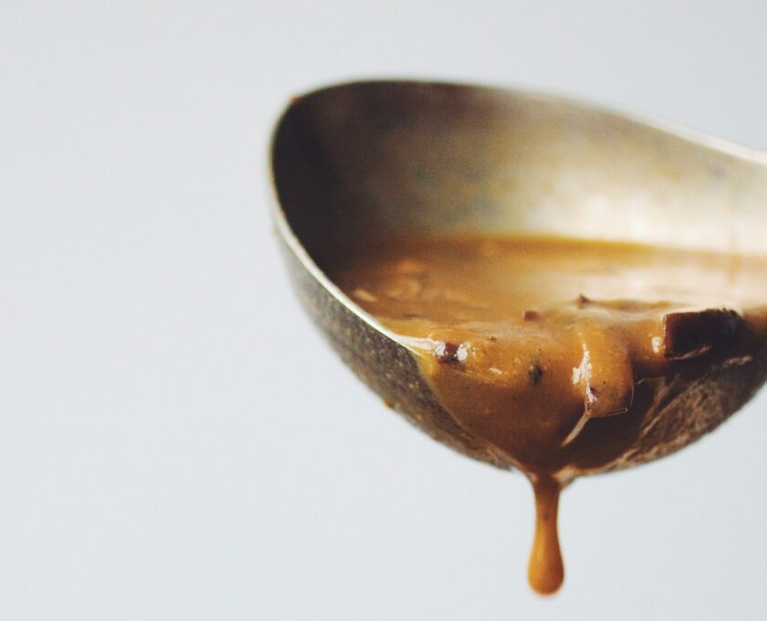 vegan gravy_ hot for food