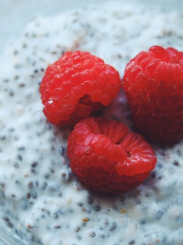 vanilla coconut chia yogurt_hot for food