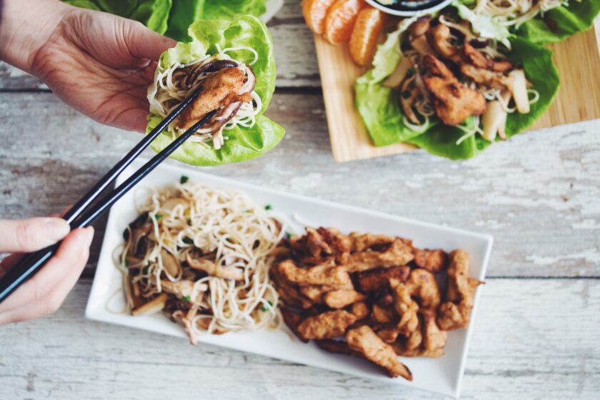 vegan chicken lettuce recipe