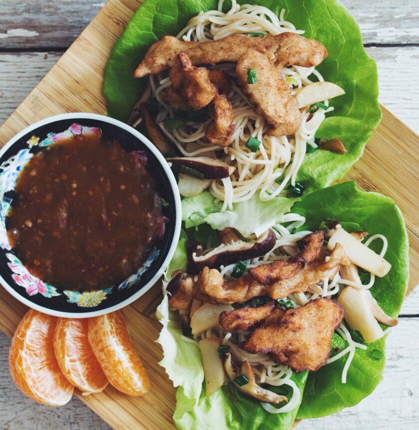 chik'un lettuce wraps_hot for food