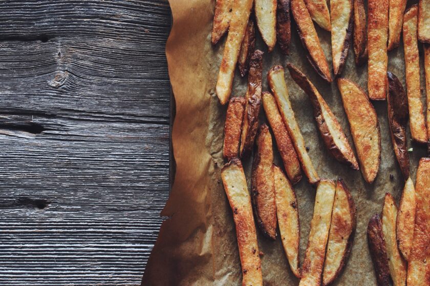 baked french fries_hot for food