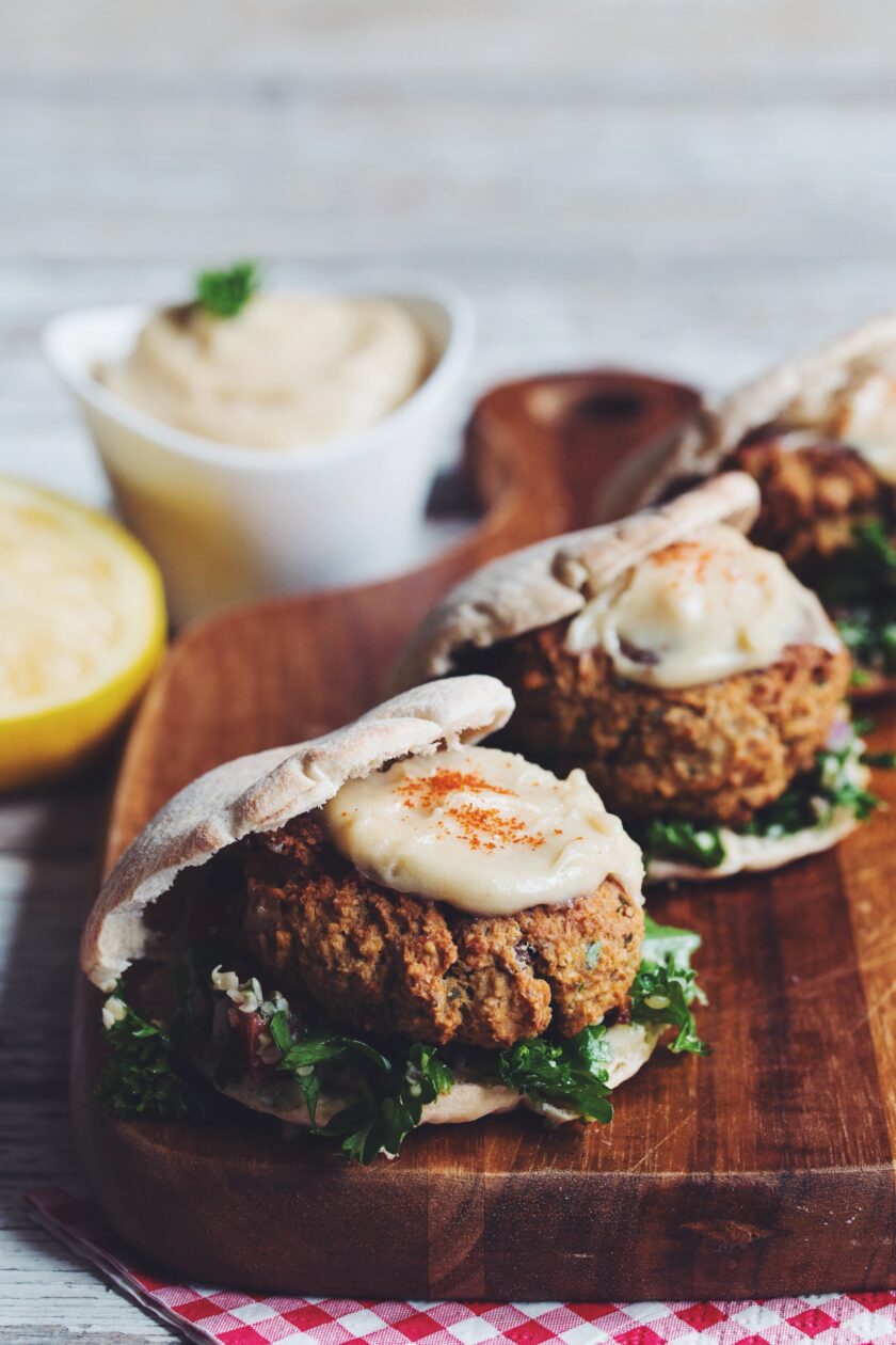 best vegan recipe for mushroom falafel sliders