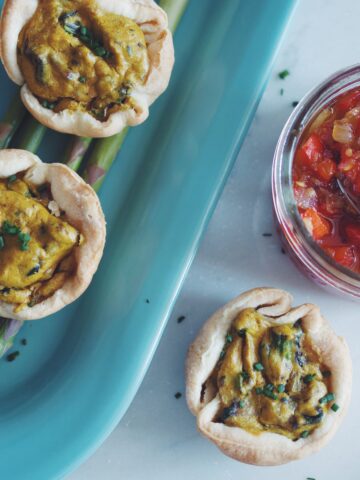 mushroom asparagus quiche_hot for food