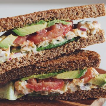 chickpea tuna sandwich_hot for food