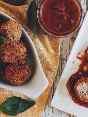 vegan cauliflower arancini_hot for food