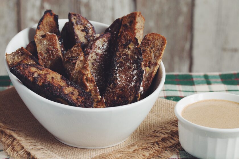 vegan gingerbread french toast sticks_hot for food