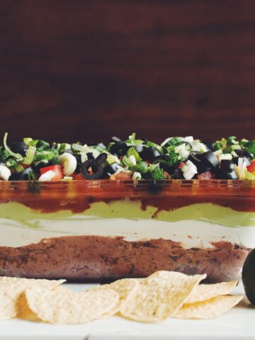 the best vegan 7 layer dip_hot for food