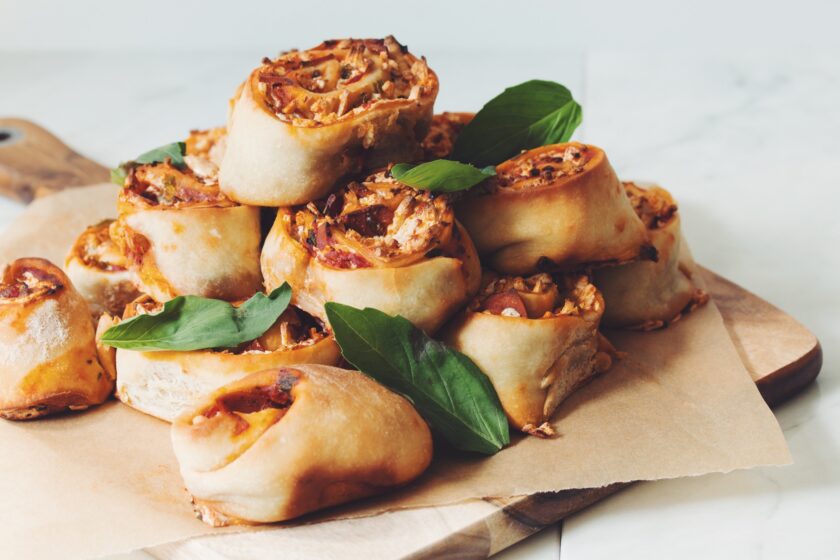 vegan pizza buns_hot for food