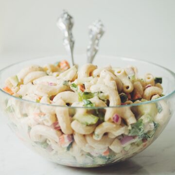the best vegan macaroni salad_hot for food