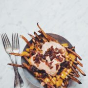 vegan animal style fries (in-n-out burger copy cat)_hot for food