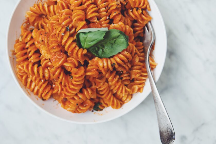 roasted red pepper pasta_hot for food