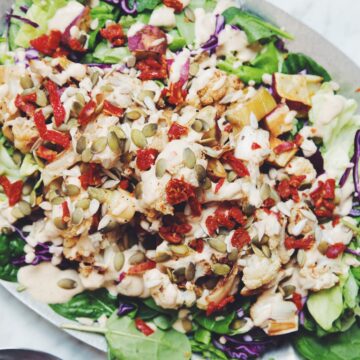 roasted vegetable salad_hot for food