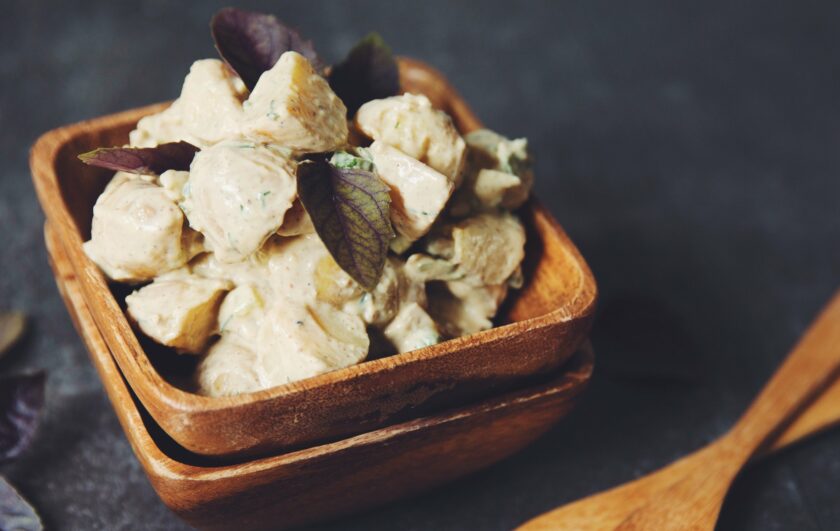 creamy vegan potato salad_hot for food