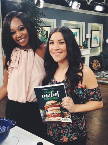 Lauren Toyota on Cityline for cookbook release