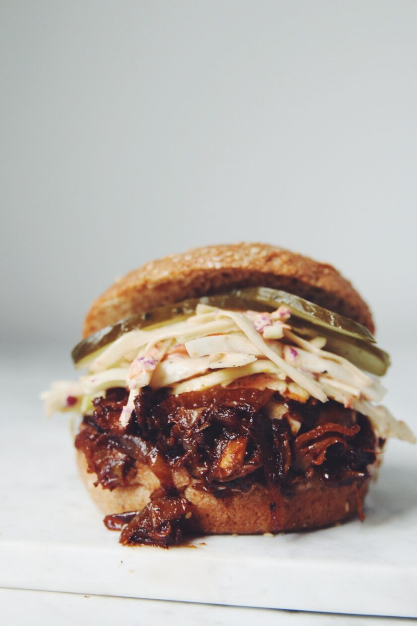 easy vegan pulled pork sandwiches recipe hot for food original recipe