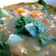 kale lentil soup_hot for food