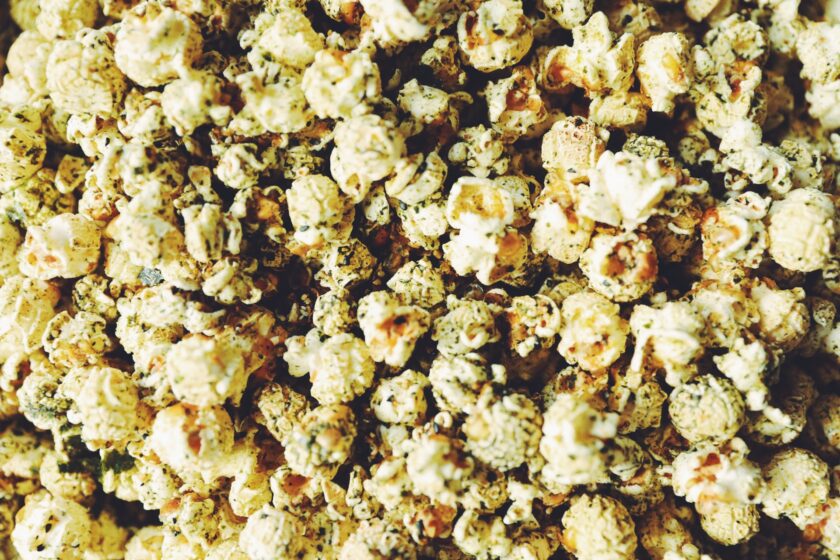 nori sesame popcorn vegan recipe