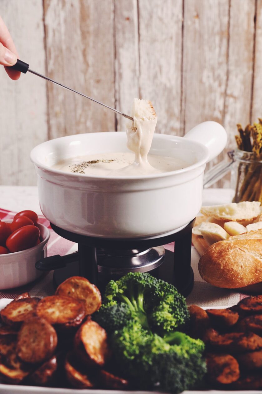 the ultimate vegan beer cheese fondue  