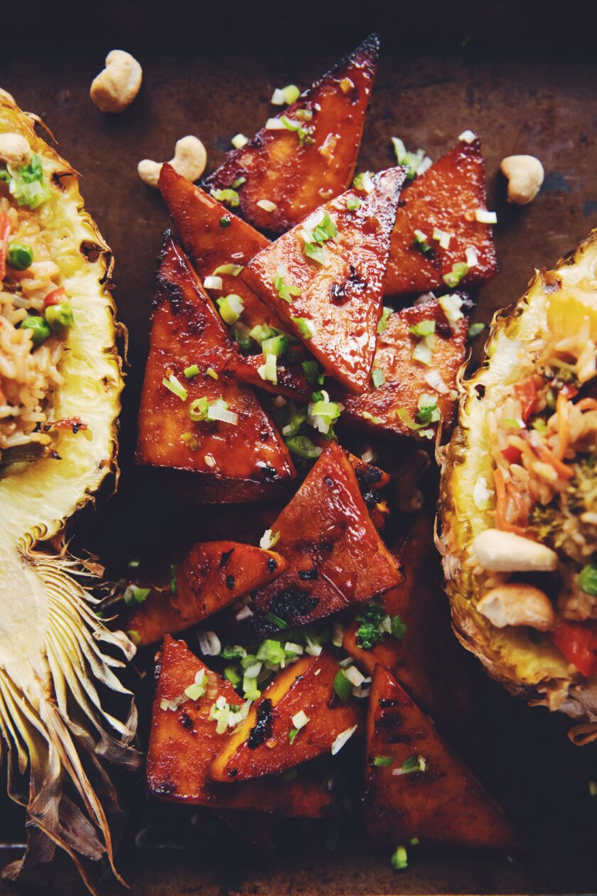 sheet pan sweet & sour tofu original recipe hot for food