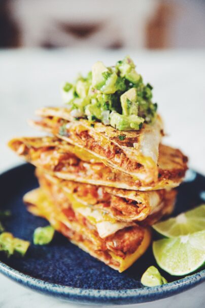jackfruit tinga quesadilla recipe for vegans