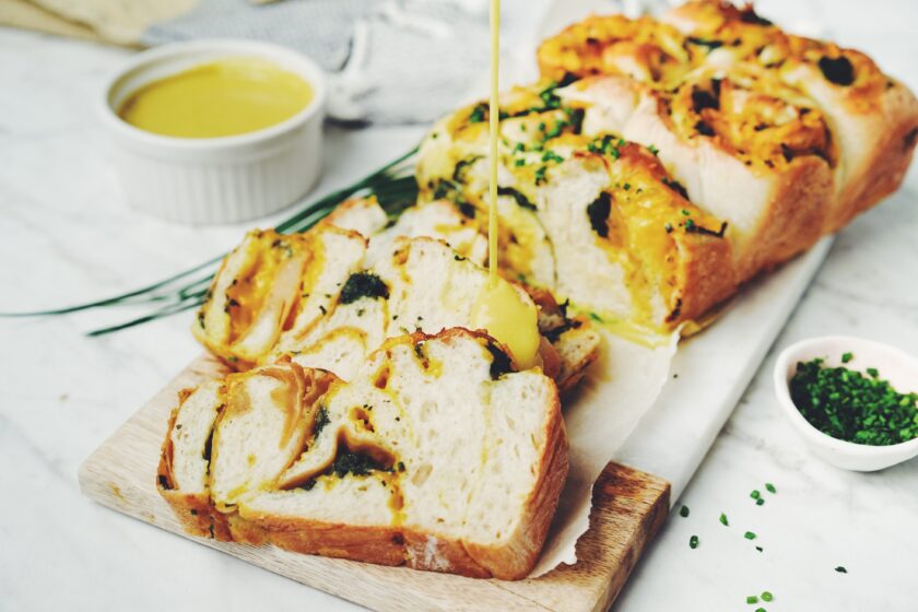 vegan benny breakfast loaf