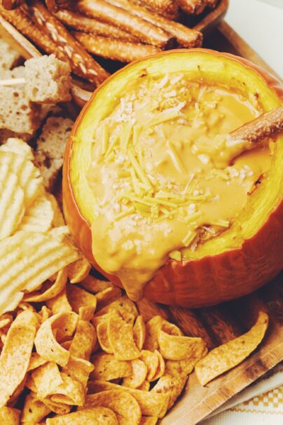 vegan pumpkin cheese fondue original recipe hot for food