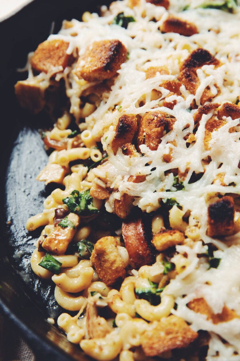 vegan french onion chicken casserole_hot for food