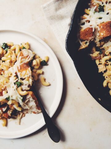 vegan french onion chicken casserole_hot for food