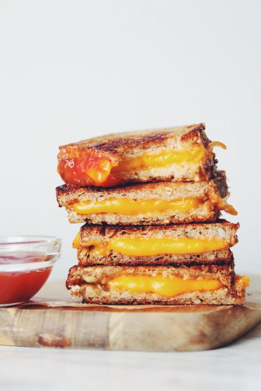 vegan grilled cheese