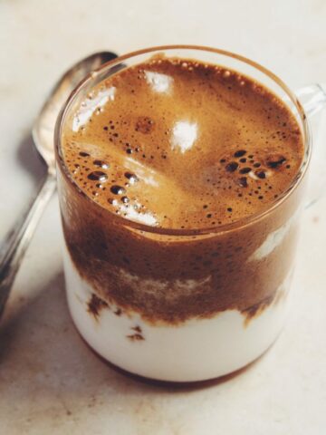 pumpkin spice dalgona coffee_hot for food