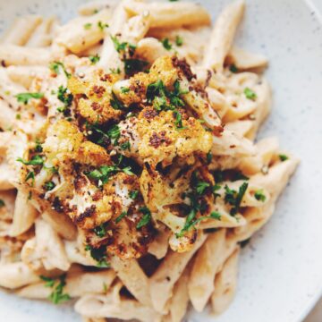 roasted cauliflower alfredo_hot for food