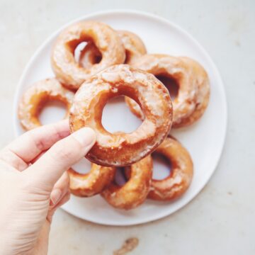 vegan old fashioned doughnuts_hot for food