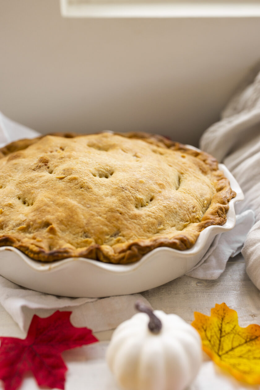 mushroom-potato-pot-pie-vegan-happy healthy life